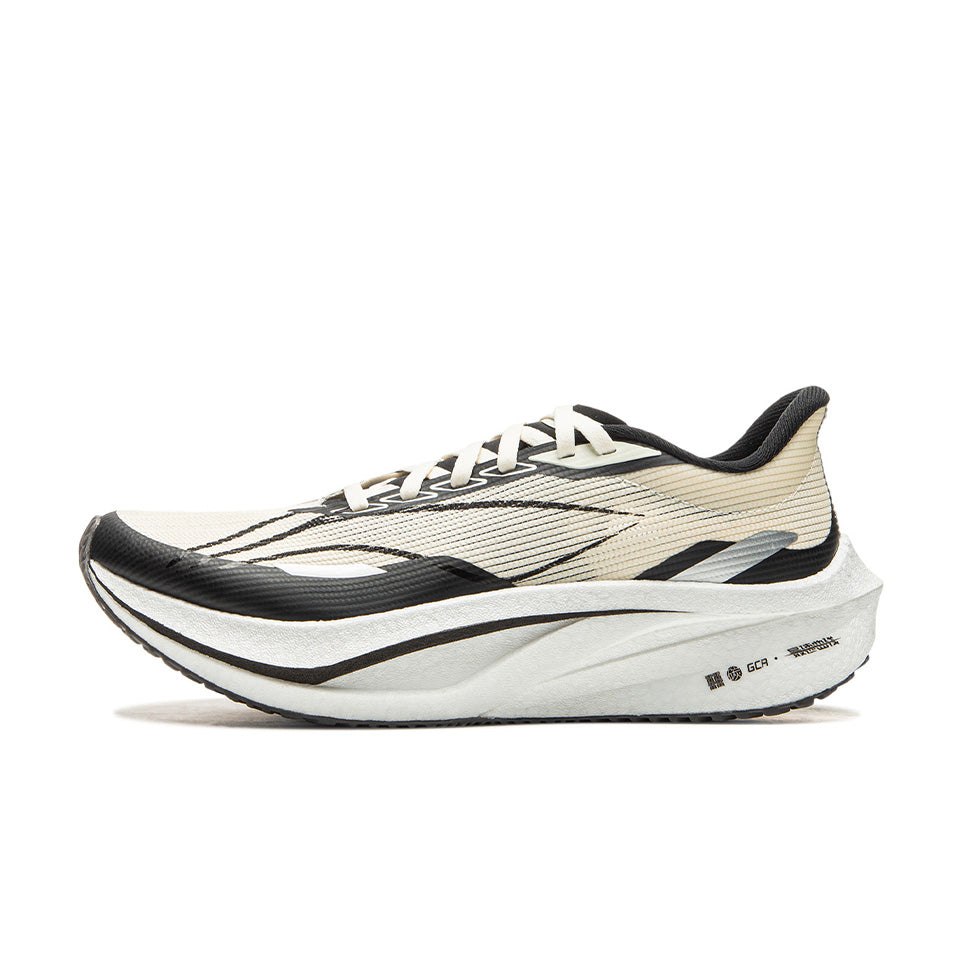 LINING Feidian 4 Challenger Running Shoes Women's 'Beige Black' - Kicksown store