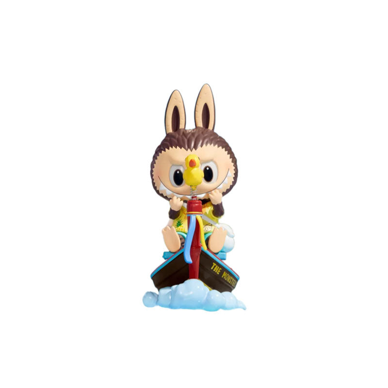 POP MART LABUBU Thailand Limited, Long Tail Boat Trendy Figures