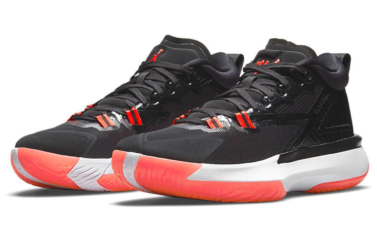 Jordan Zion 1 Pf 'Black White Bright Crimson'