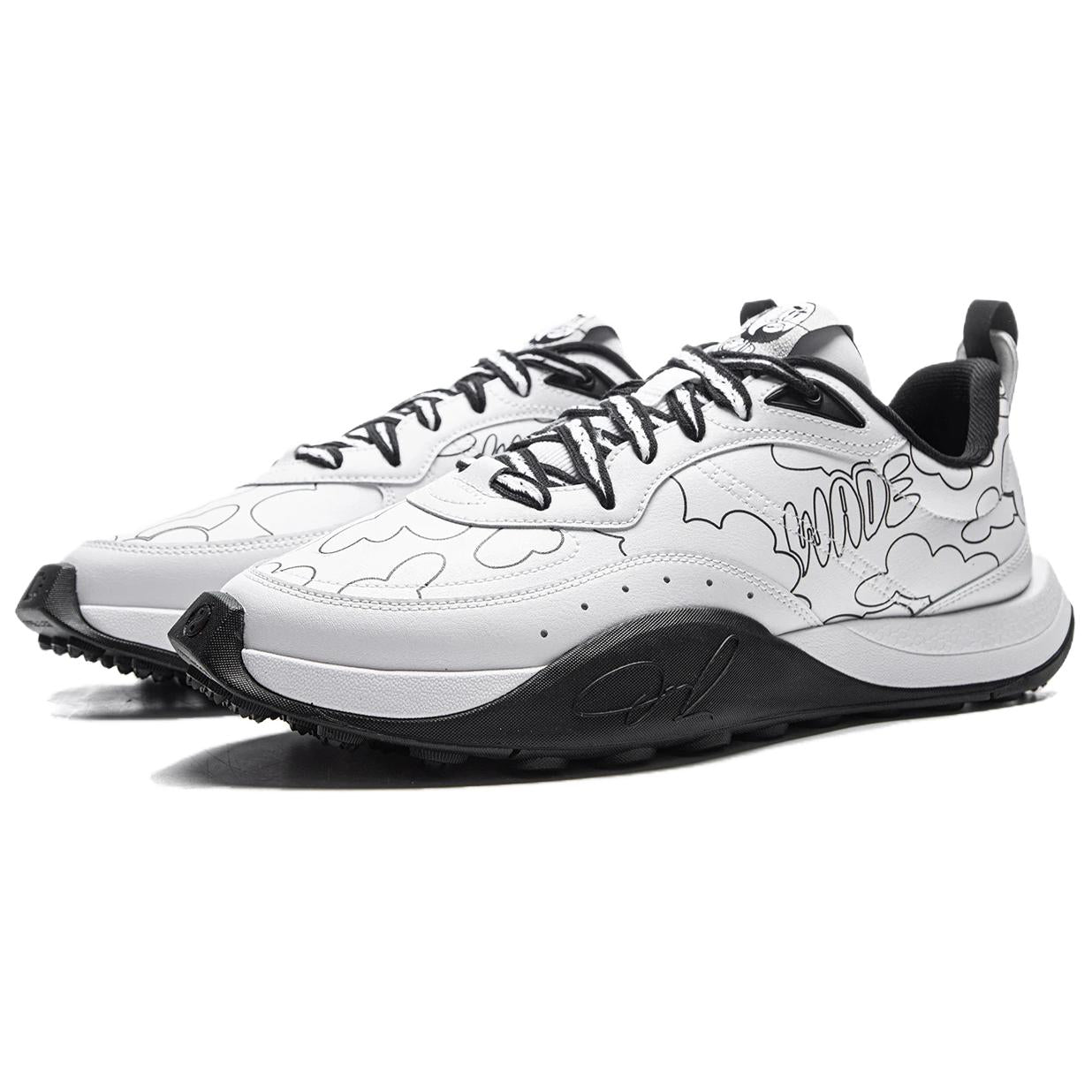 LiNing Wade 1% 'White Black'