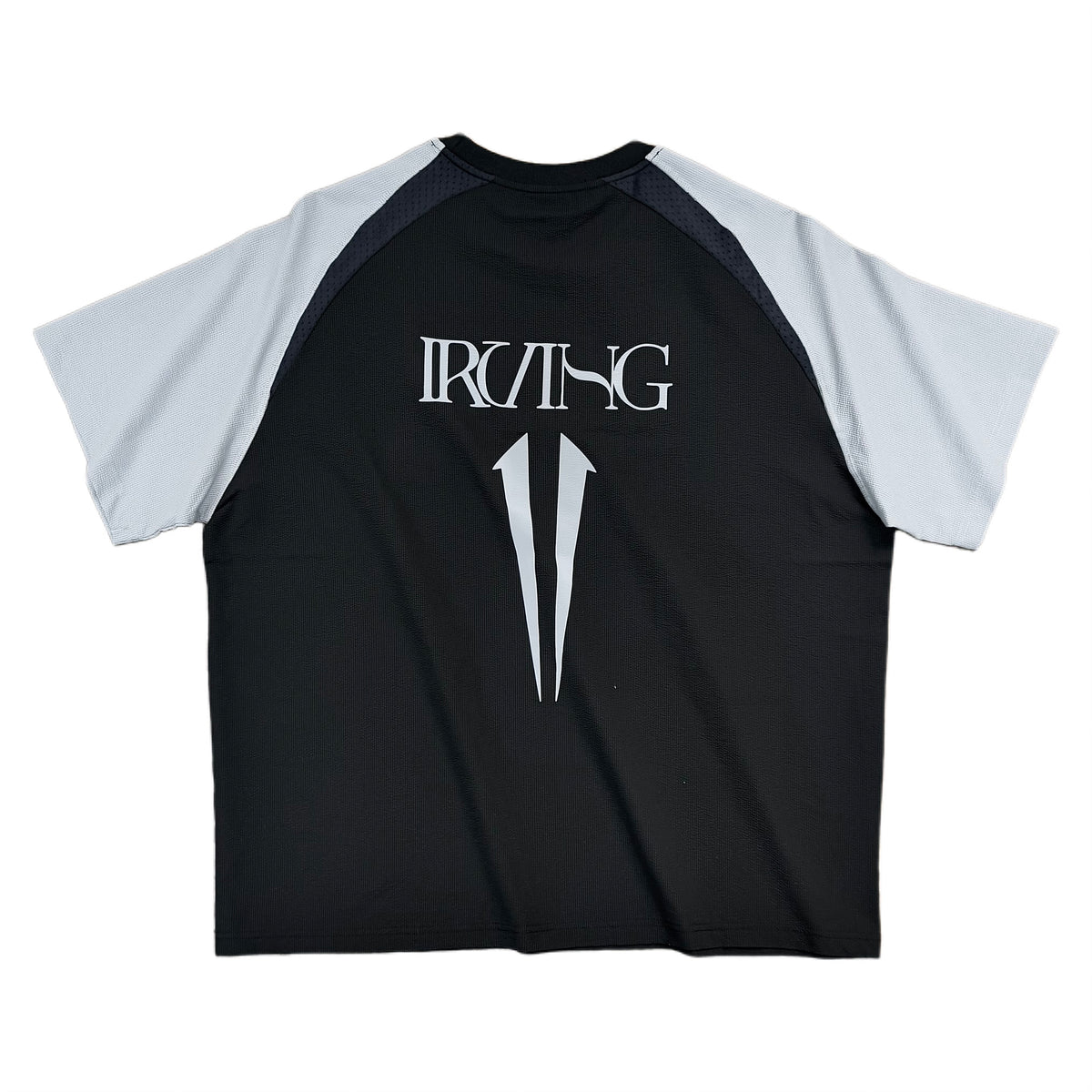 ANTA T-Shirts 'Black Gray' Crew Neck Moderate Heavyweight