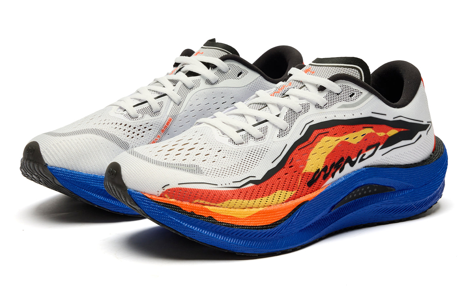 QIAODAN Wind-Running 2.0 Running Shoes 'Jordan White Dazzling Blue'「Women」