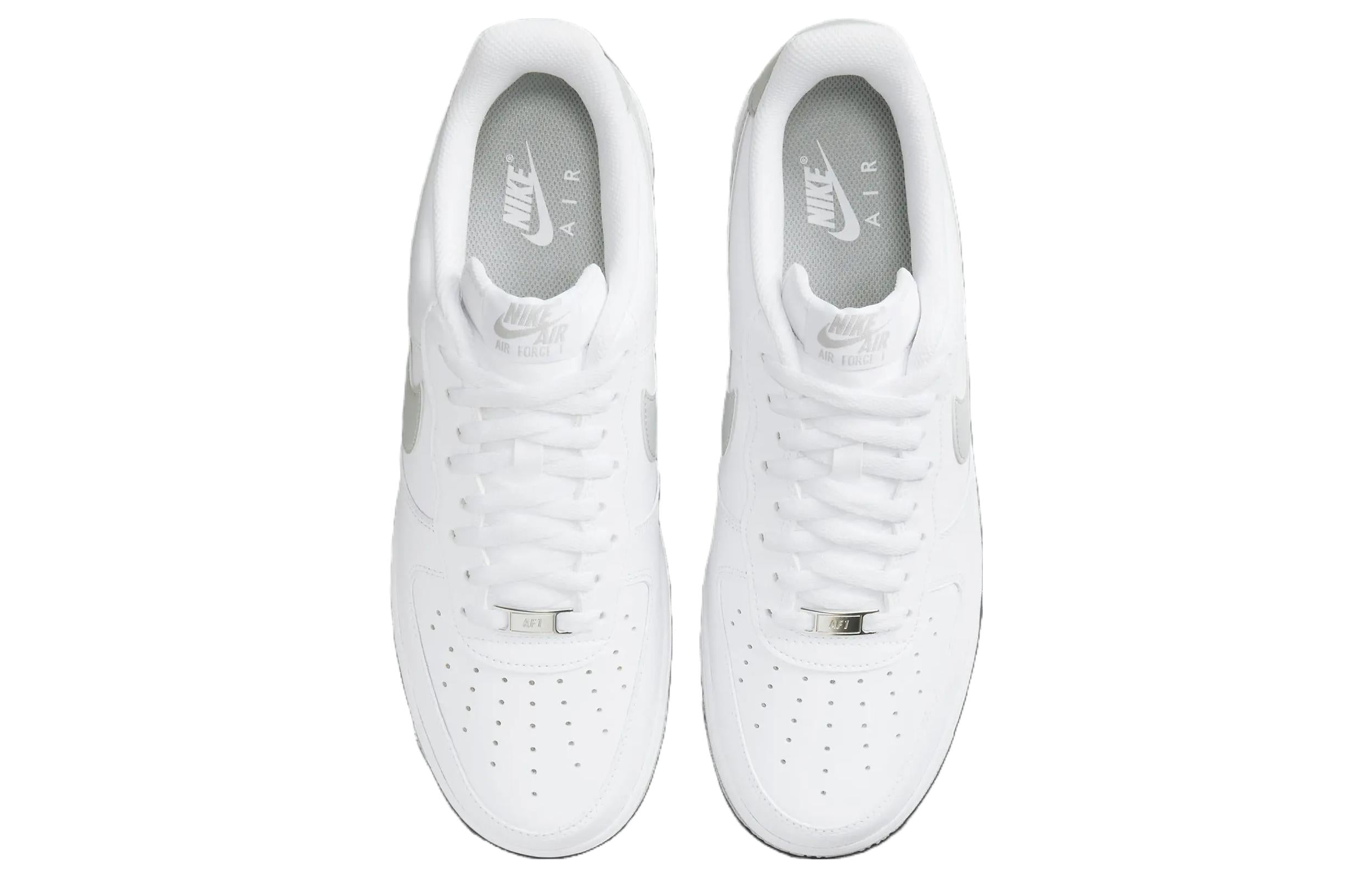チ*ド様 ナイキエアフォース1 White/Light Smoke Grey