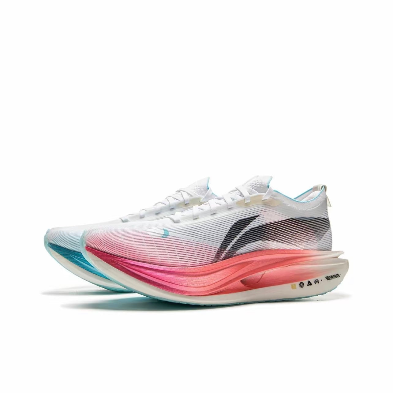 LiNing Feidian 5 Elite 'White Blue Pink'
