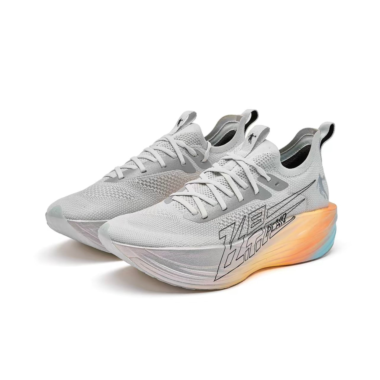 Qiaodan Feiying PLAID 1.5 ‘Grey Orange’「Women」