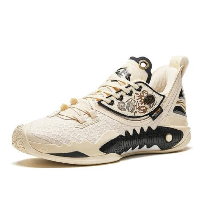 ANTA Shock Wave 5 'Fossil' Basketball Shoes | KICKSOWN official