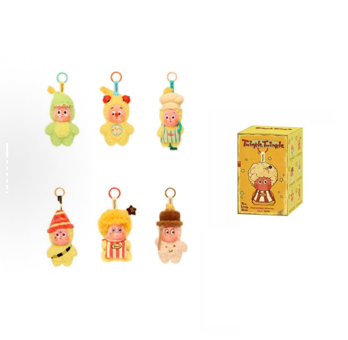 POP MART 123! Star People Collection Plush Pendant Trendy mystery box - Kicksown store