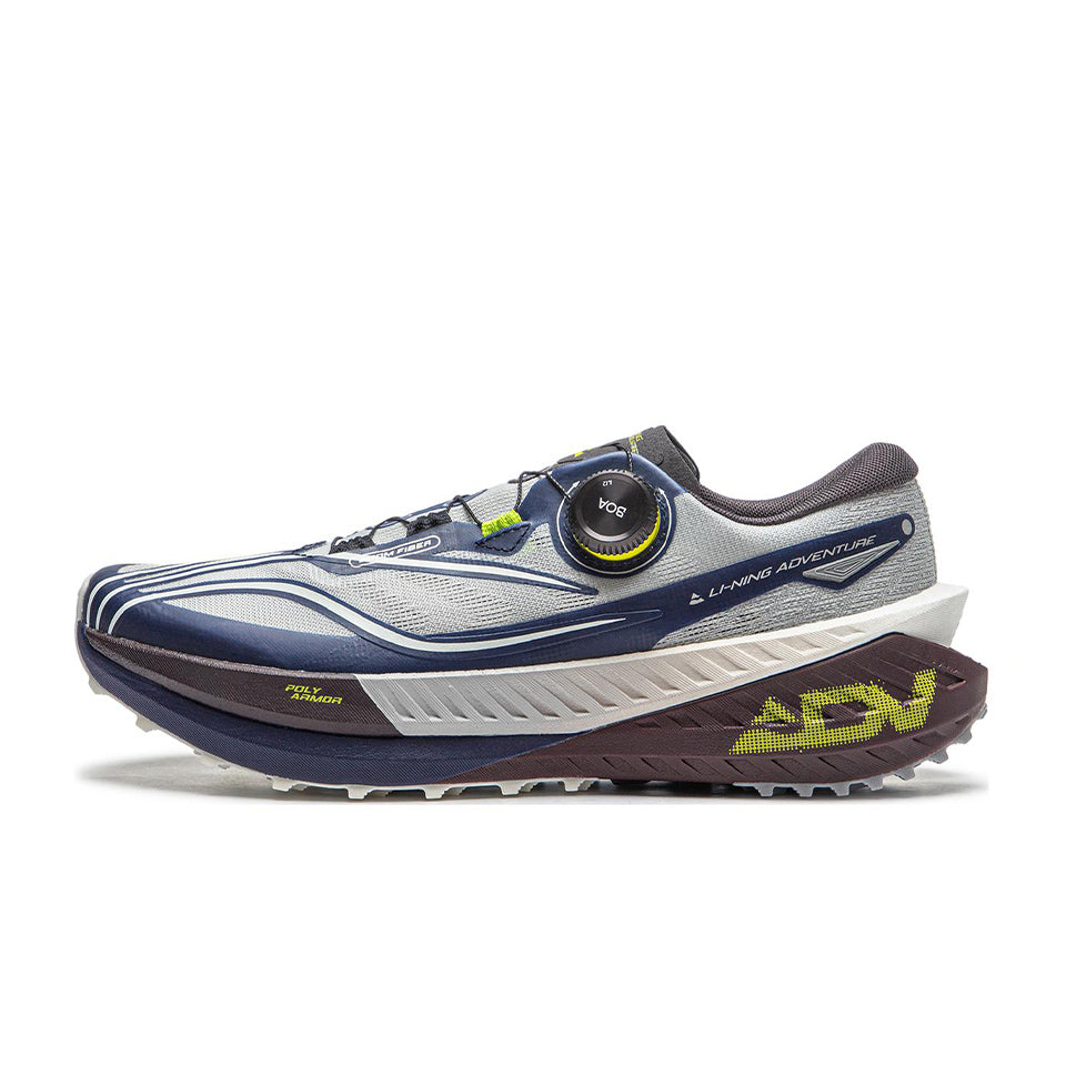 LiNing DiLu PRO Running Shoes 'Gray Blue'