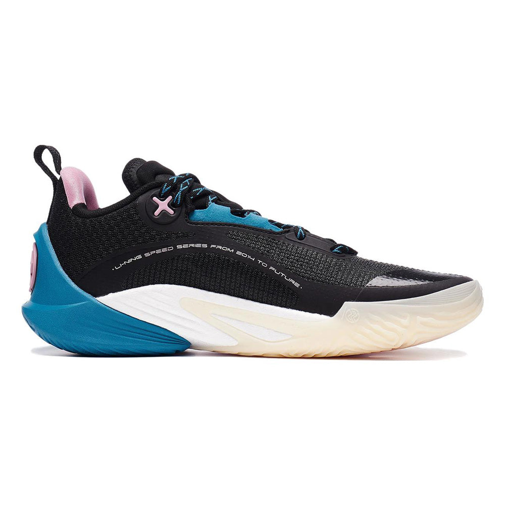 LiNing Speed 10 'Black Blue Pink'