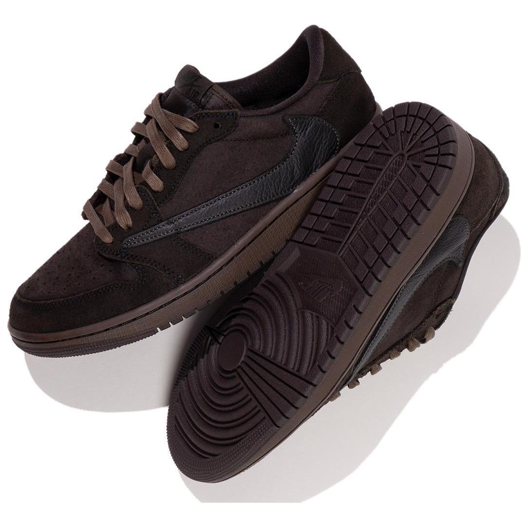 Travis Scott X Air Jordan 1 Low OG 'Velvet Brown'