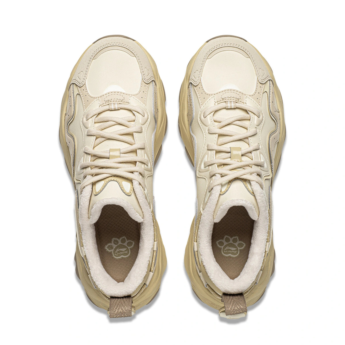LiNing Cat Paw LITE 4 'Beige Yellow'「Womens」