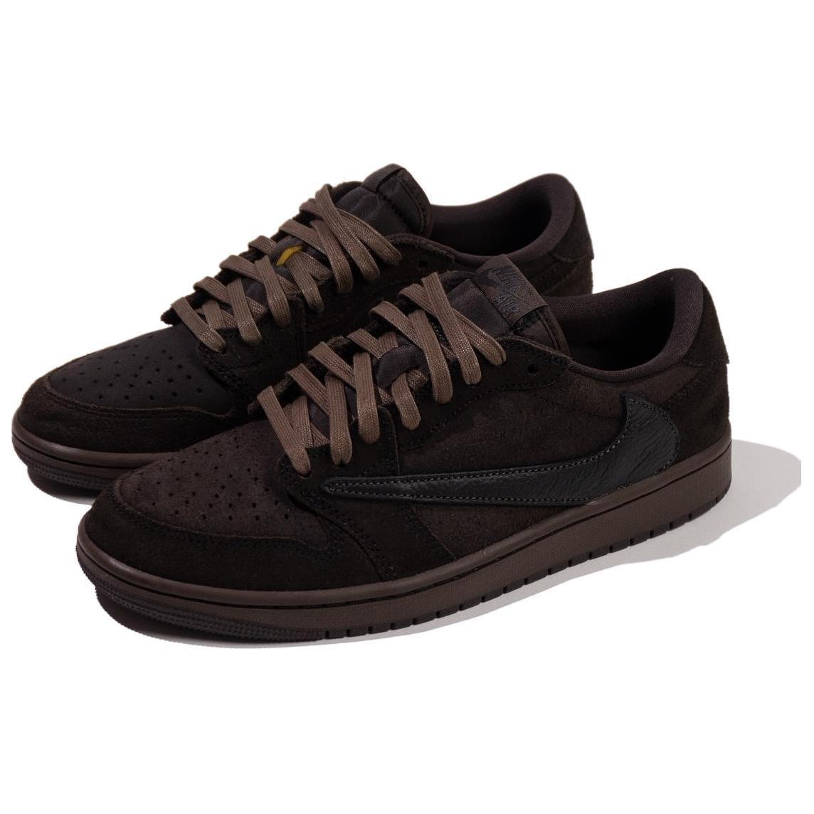 Travis Scott X Air Jordan 1 Low OG 'Velvet Brown'