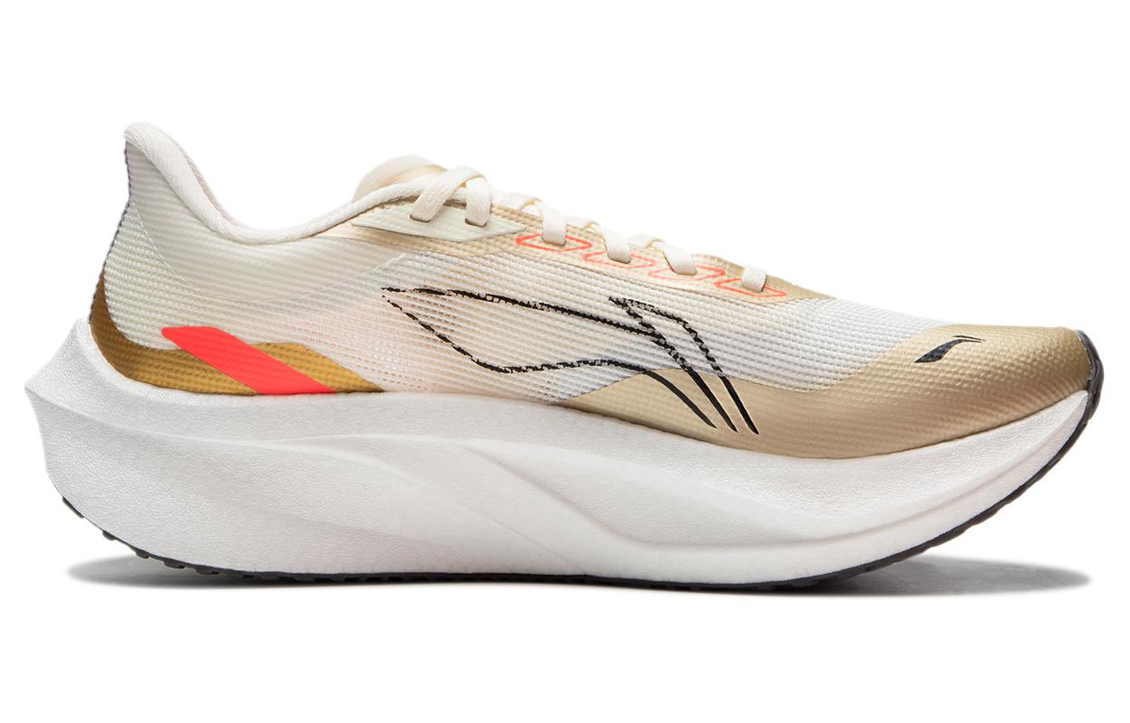 LINING Feidian 4 Challenger Running Shoes Women's 'Ecru' - Kicksown store