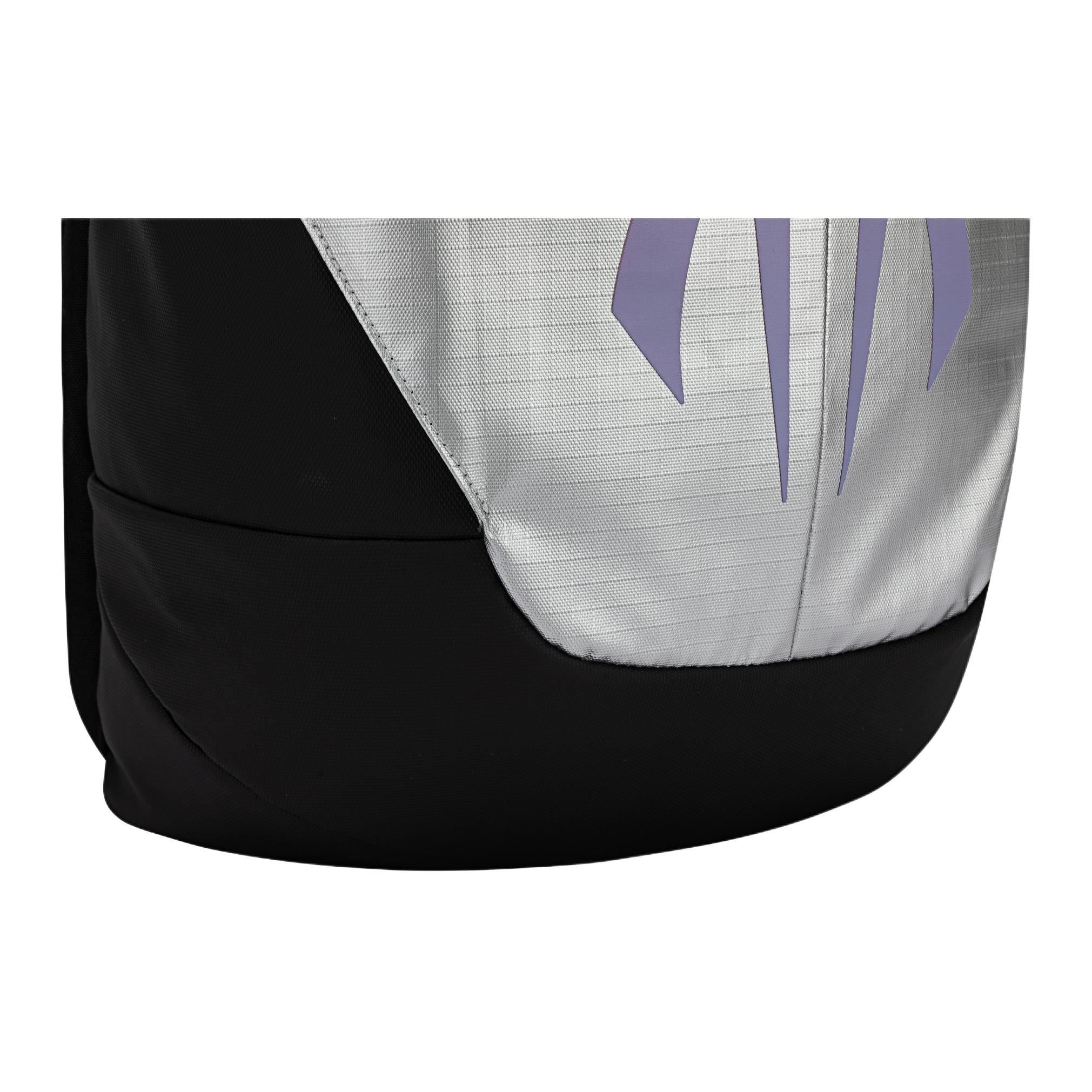 Anta Kai Series PU Rainbow Backpack Black Silver