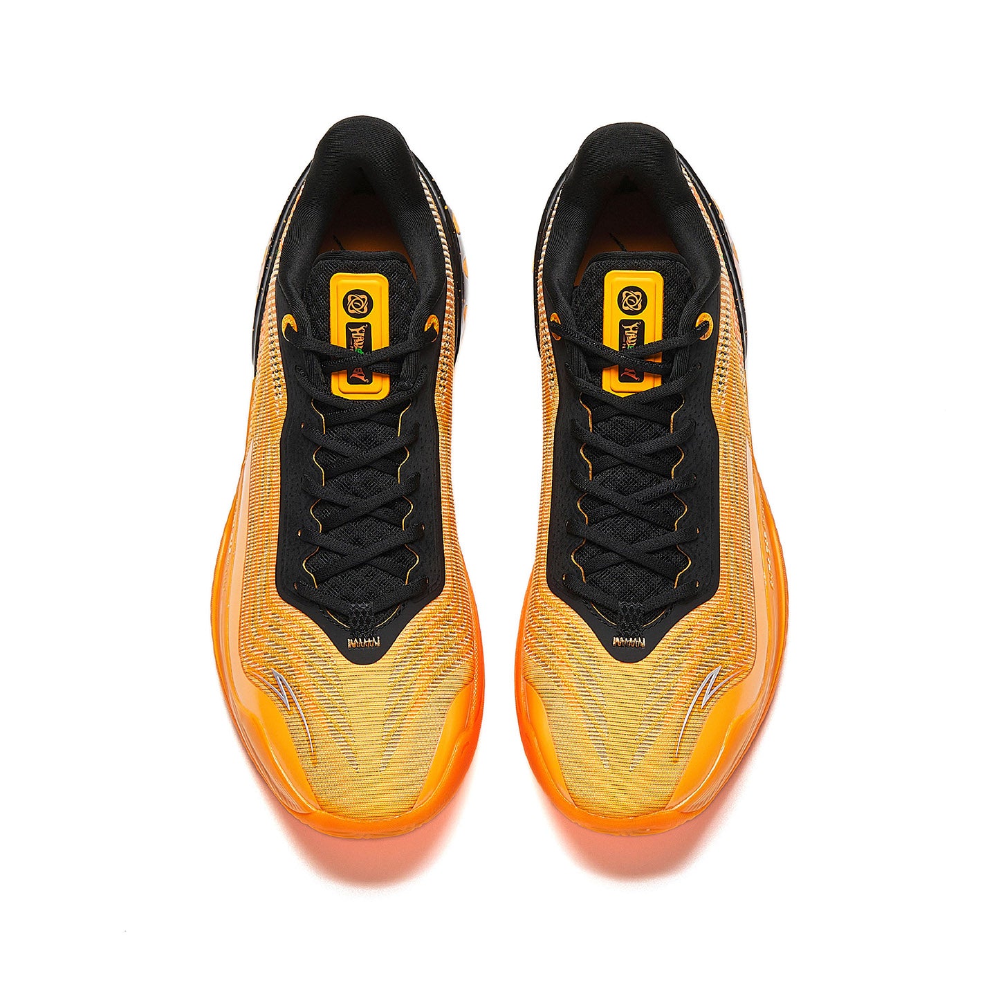 Anta Zap 3 Low top Basketball Shoes Mens 'Black Orange' LT 11.29