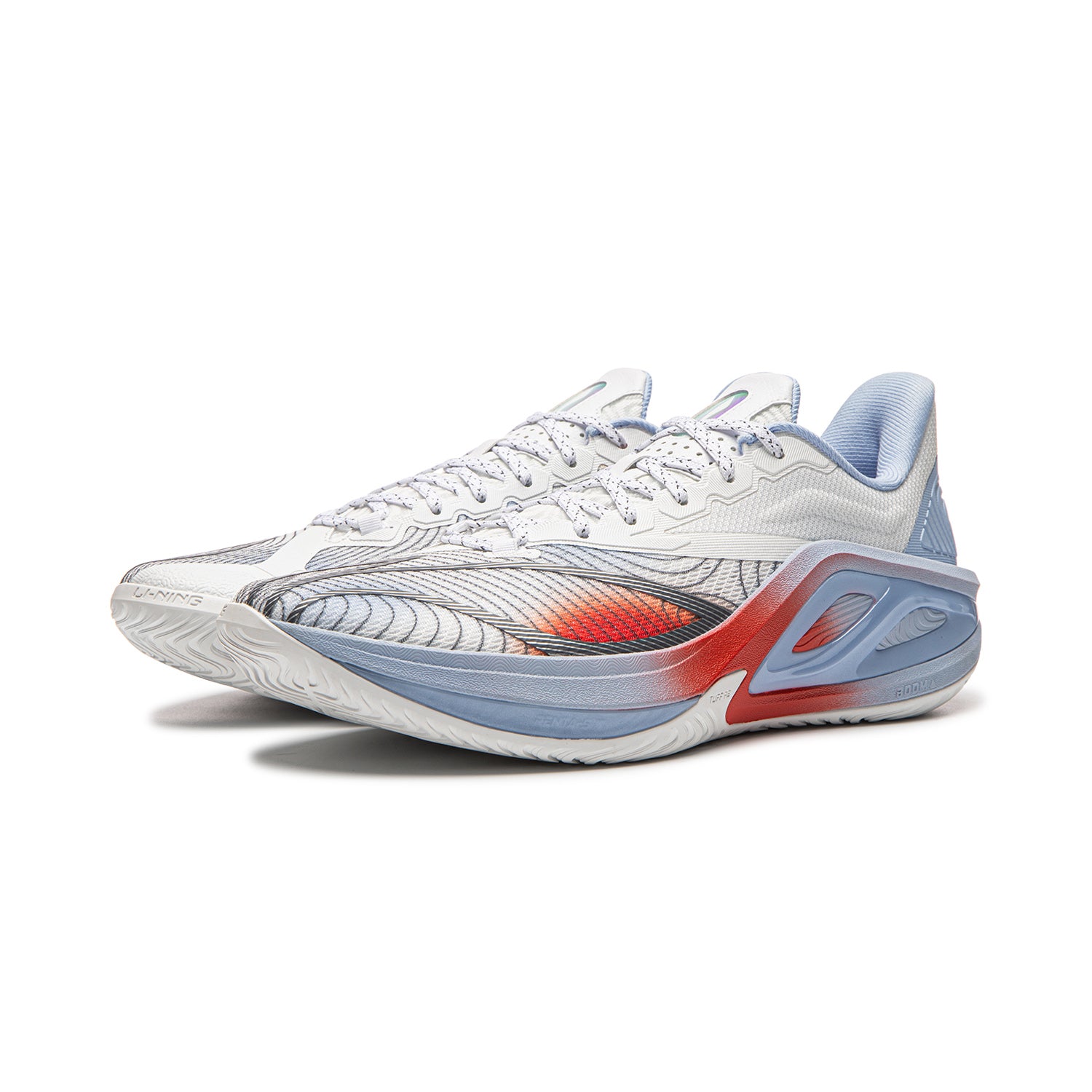 LiNing Hurricane 2 Limitless Power Cold Blade 'White Blue Red'