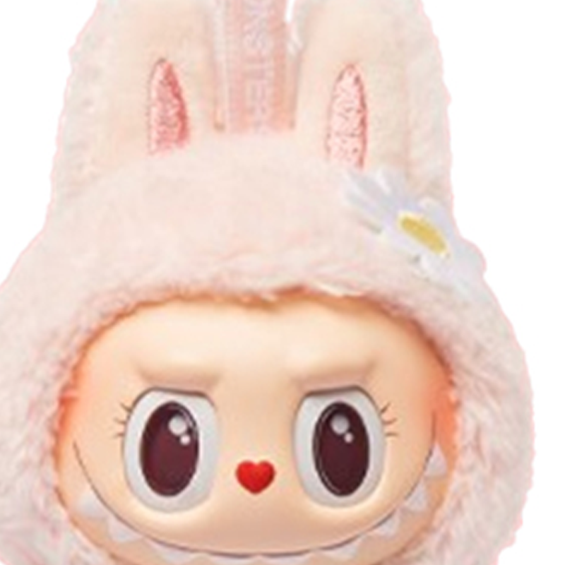 POP MART Labubu Mokoko Close To Sweet Vinyl Plush Pendant