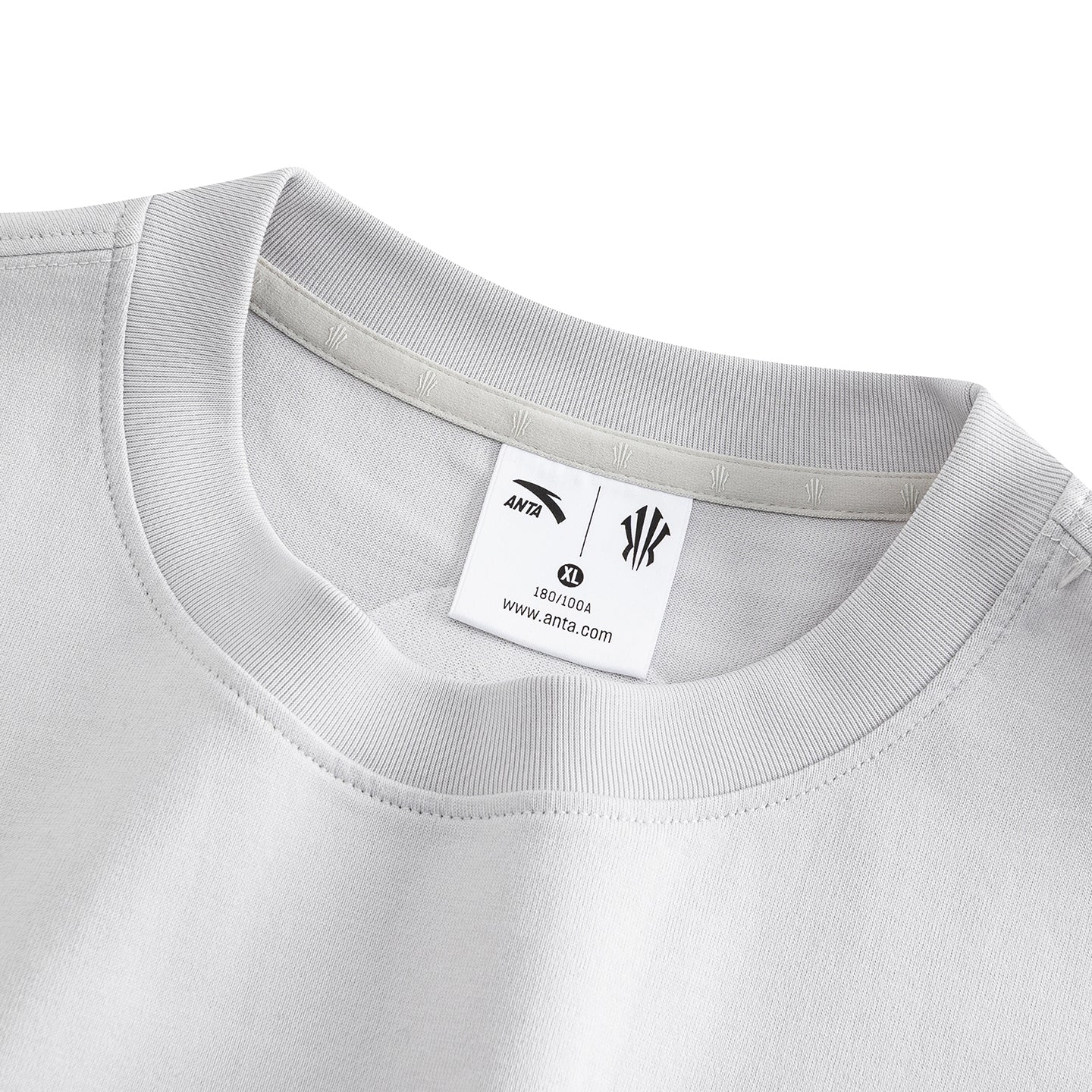 Anta T-Shirt 'Cloudy Grey'