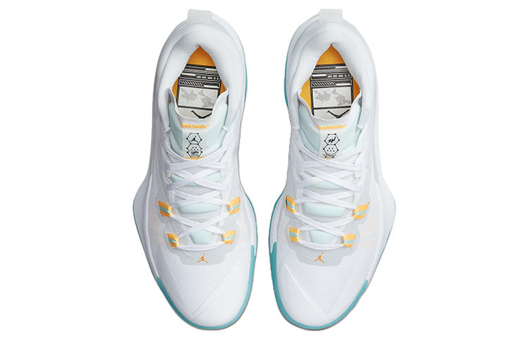 Air Jordan Zion 1 Pf 'White Dynamic Turquoise'