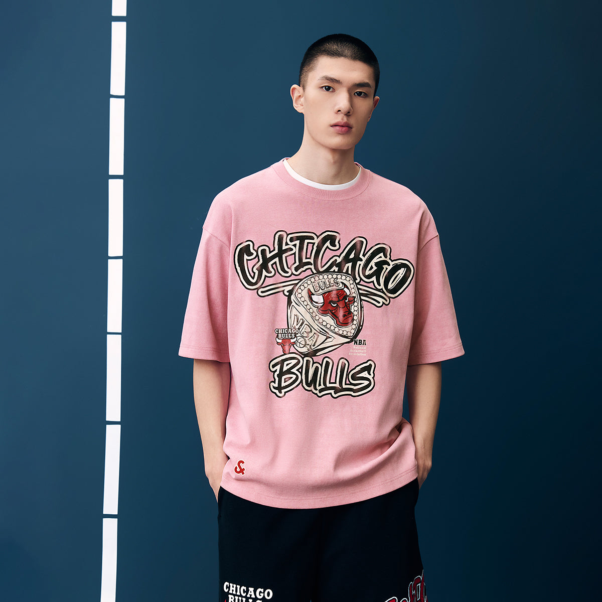 JACK JONES x NBA Short-Sleeve T-Shirt 'Chicago Bulls'
