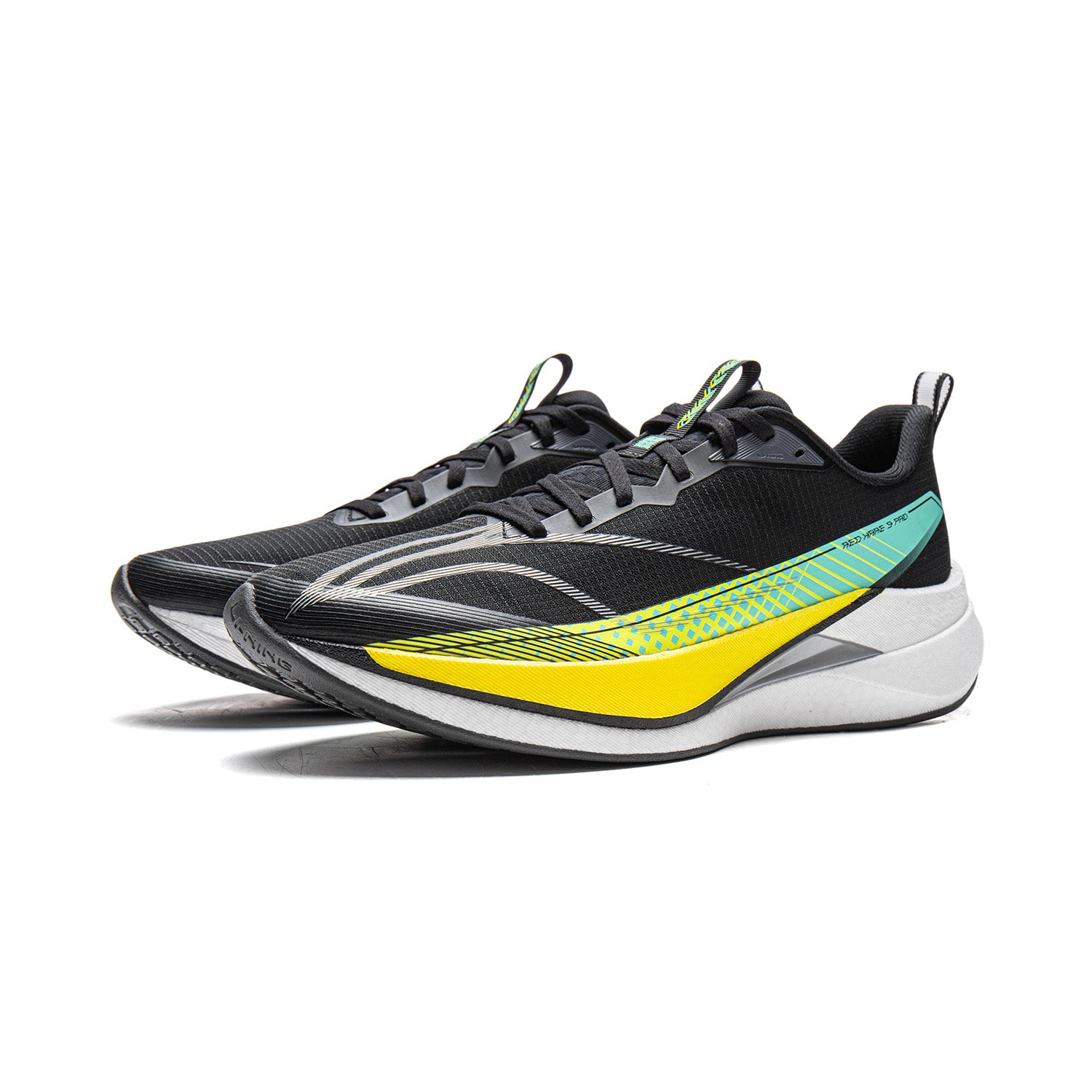 LiNing Red Hare 9 PRO 'Black Green'| Free Shipping - Kicksown |