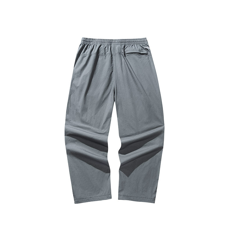 Anta Knitted Sweatpants Unisex Medium Gray