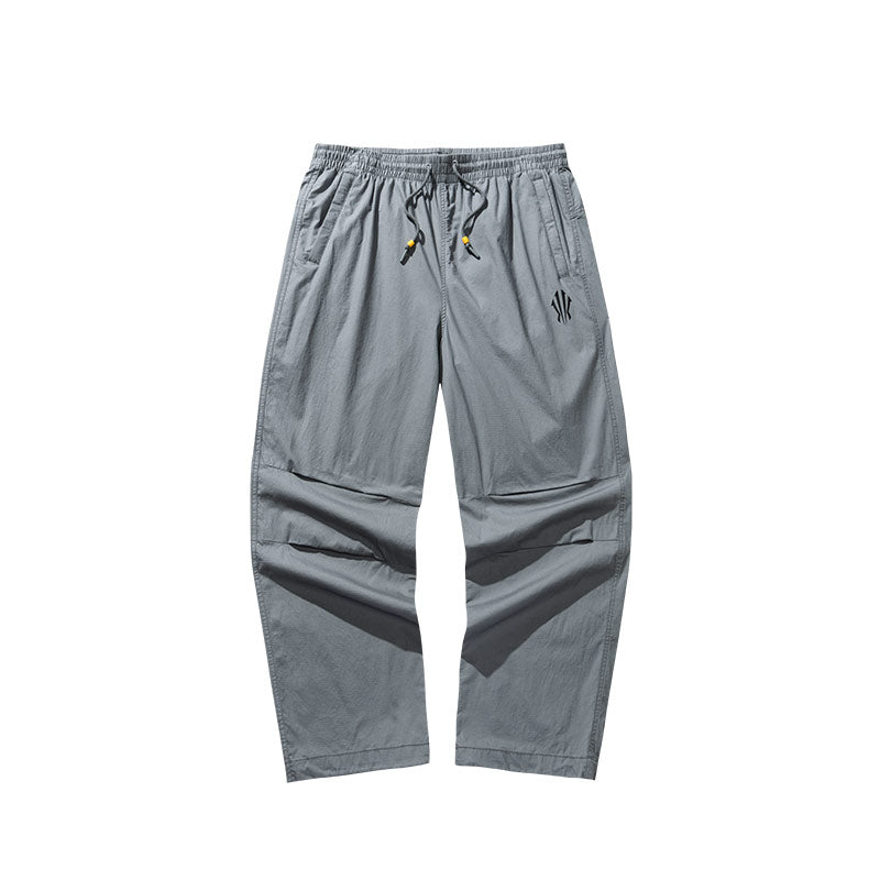 Anta Knitted Sweatpants Unisex Medium Gray