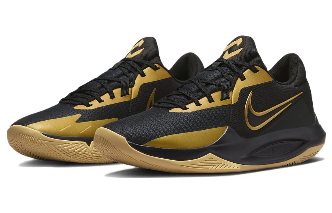 Nike Precision 6 'Black Metallic Gold'