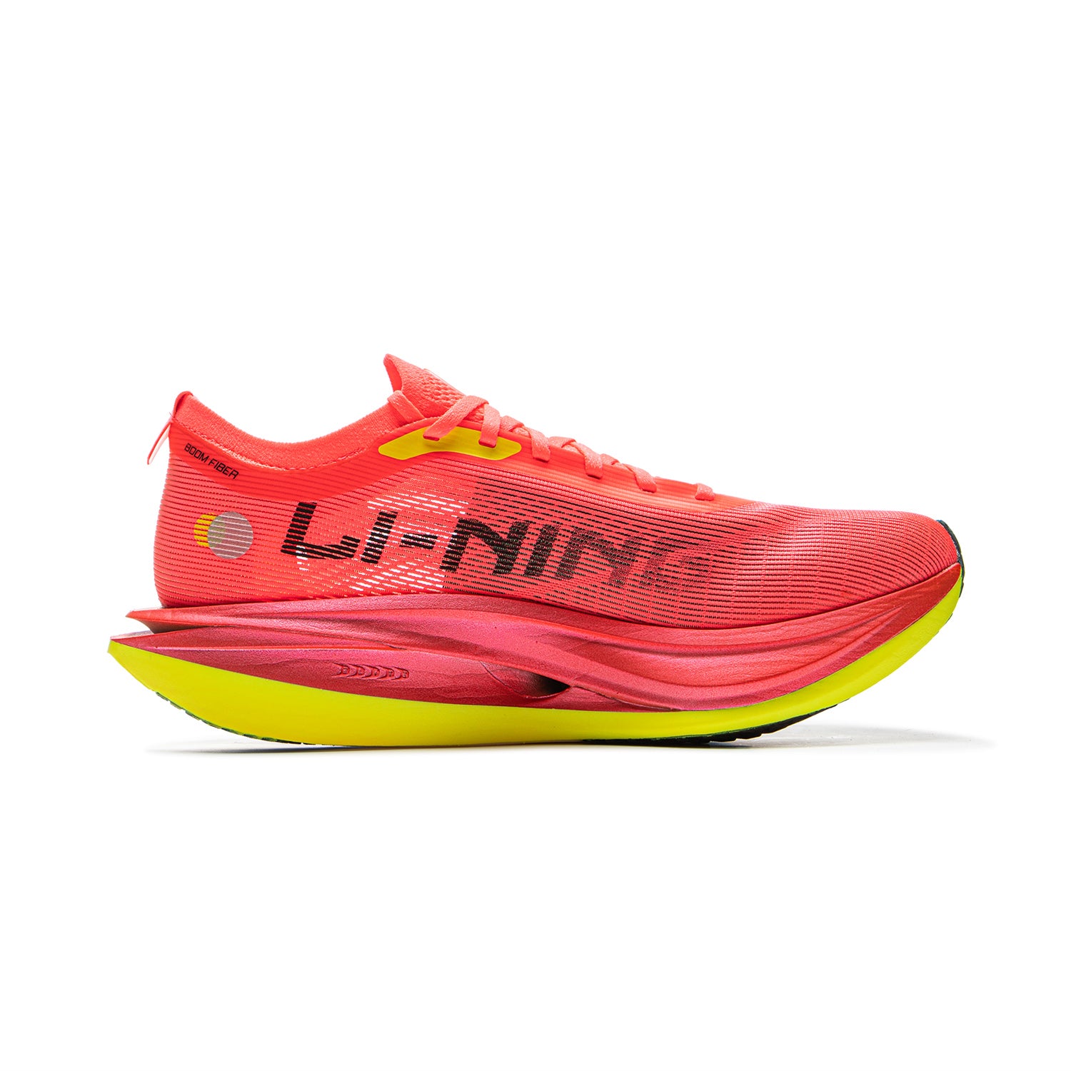 LINING FeiDian 5 ELITE Running Shoes 'Fluorescent Begonia Red' - Kicksown store