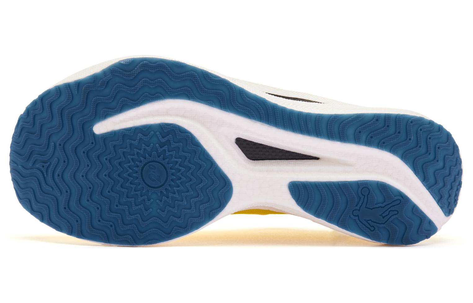 QIAODAN Wind-Running 2.0 PRO Running Shoes 'Sunlight Yellow Midnight Blue'