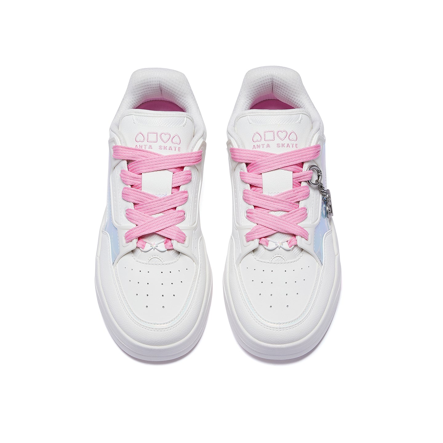 HonkaiStarRail x ANTA Skateboard Shoes 'White Pink'