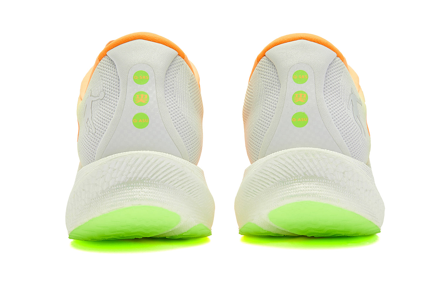 QIAODAN Wind-Running 2.0 Running Shoes 'Flying Shadow Orange Jelly Orange'「Women」