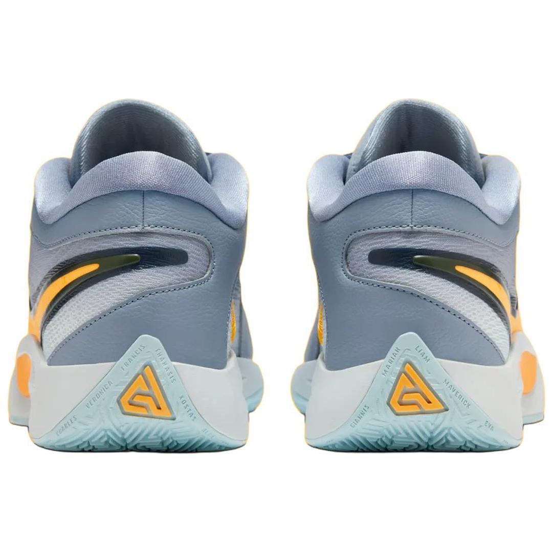Nike Zoom Freak 6 Wolf Grey Yellow