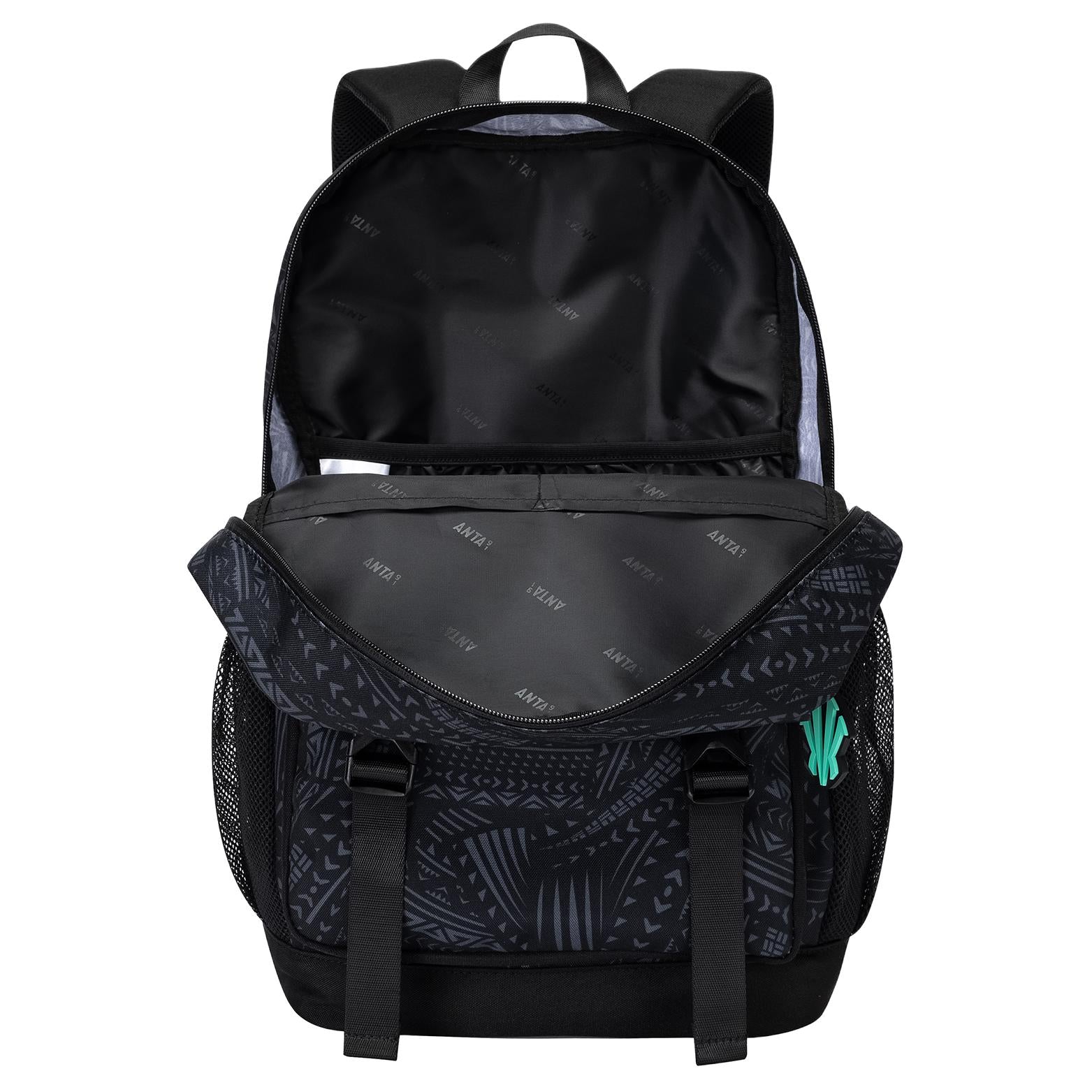ANTA KAI Backpack 'Black with green logo'