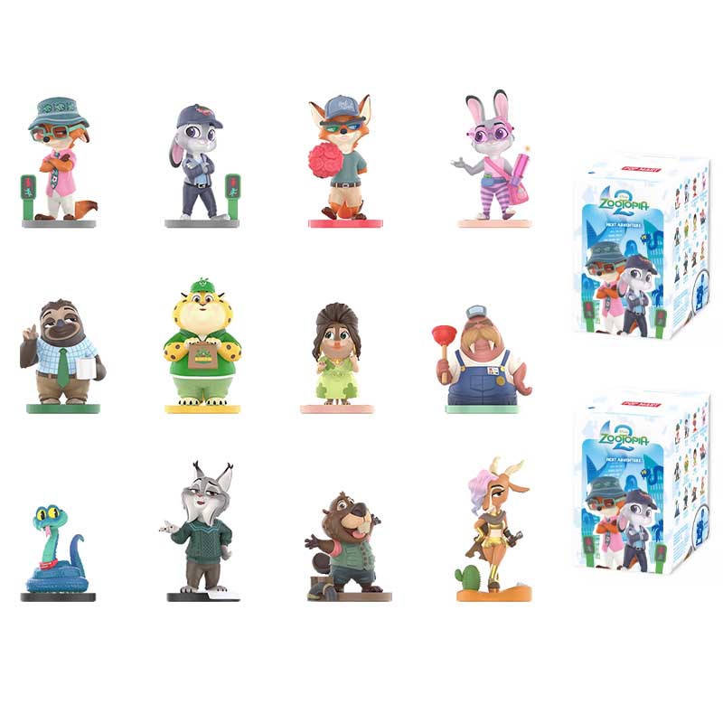 POPMART Zootopia: The Crazy Sequel Series Disney Figure Blind Box