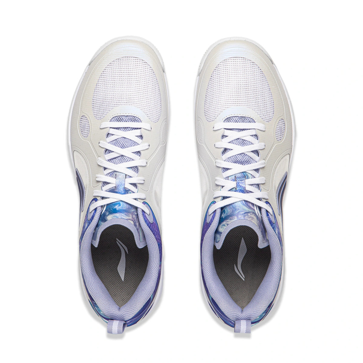 LiNing Table Tennis Shoes 'White Blue'