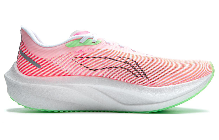 LiNing Feidian 4 Challenger Running Shoes 'Pink Orange' - Kicksown store