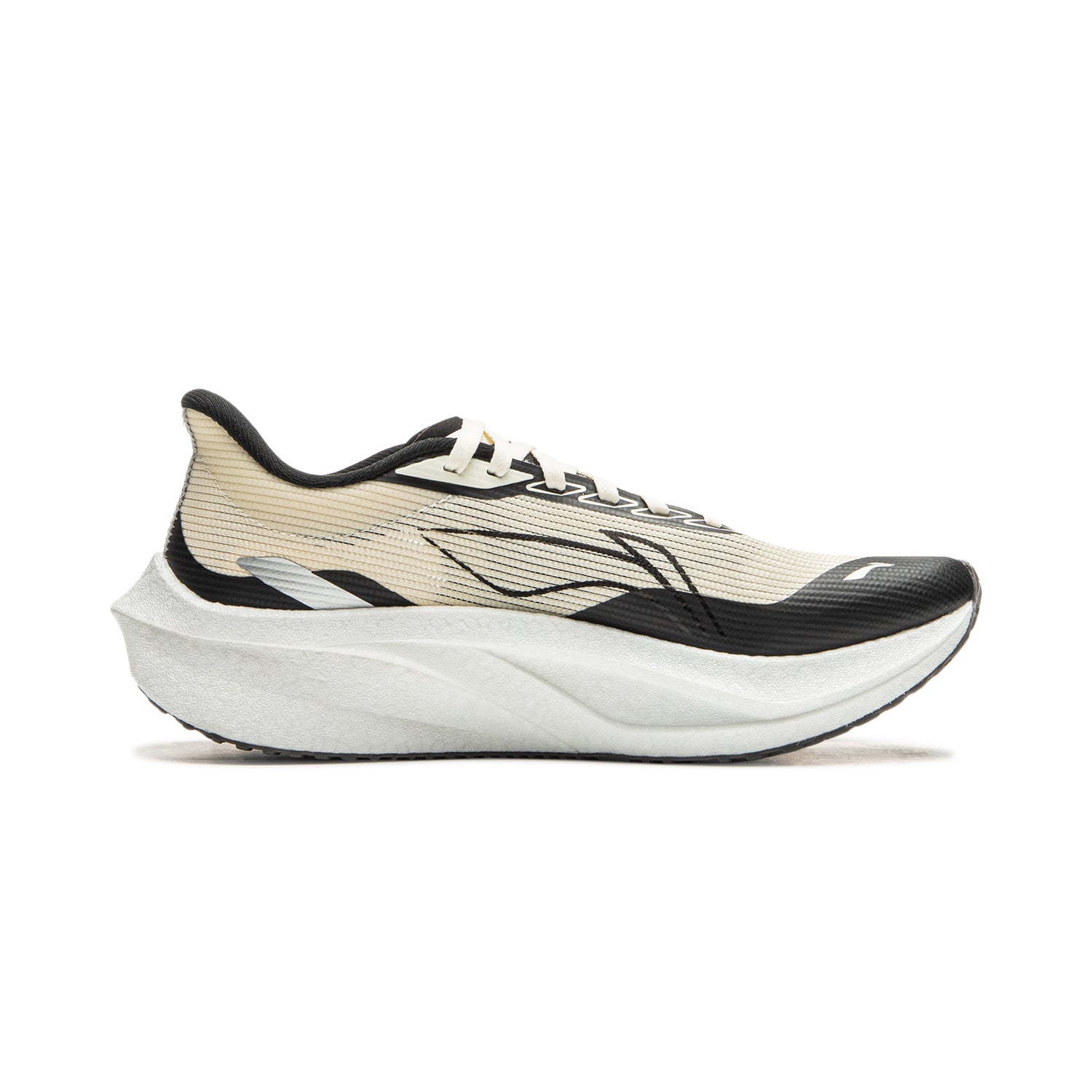 LINING Feidian 4 Challenger Running Shoes Women's 'Beige Black' - Kicksown store