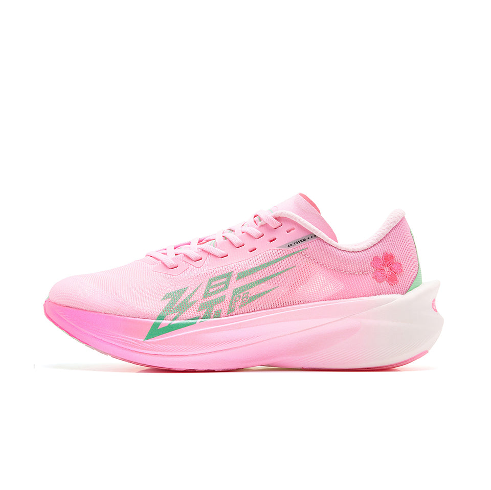 QIAODAN Feiying PB4.0 Running Shoes 'Cherry Blossom Pink Aurora Green'