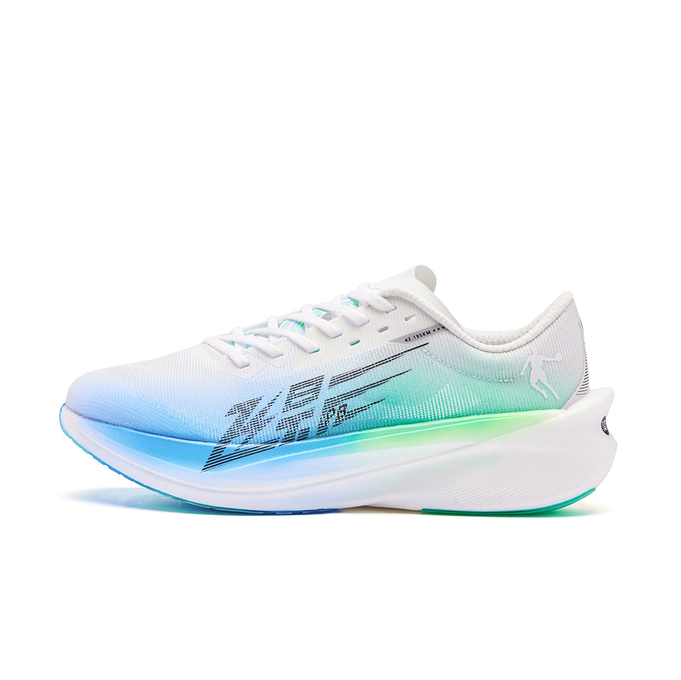 QIAODAN Feiying PB4.0 Running Shoes 'Sea Salt Blue Aurora Green'