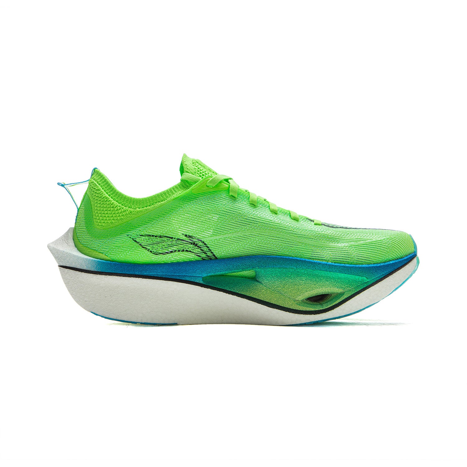 LINING Feidian 4 Ultra Running Shoes 'Neon Green' - Kicksown store