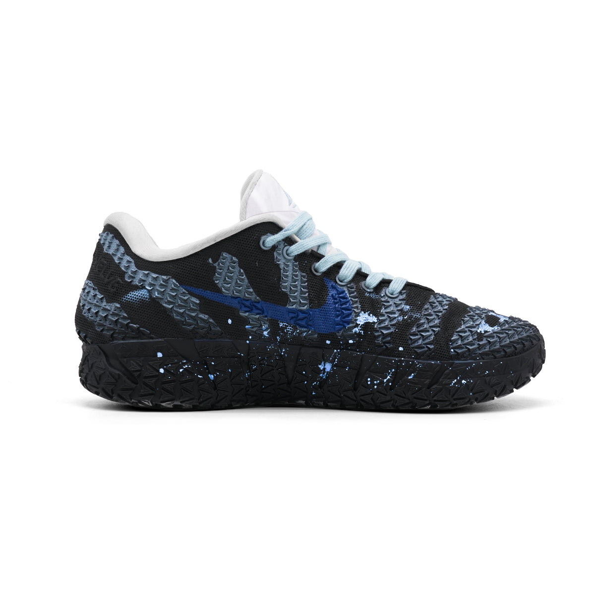 Nike Ja 3 'Blue' [customized] | Free Shipping - Kicksown