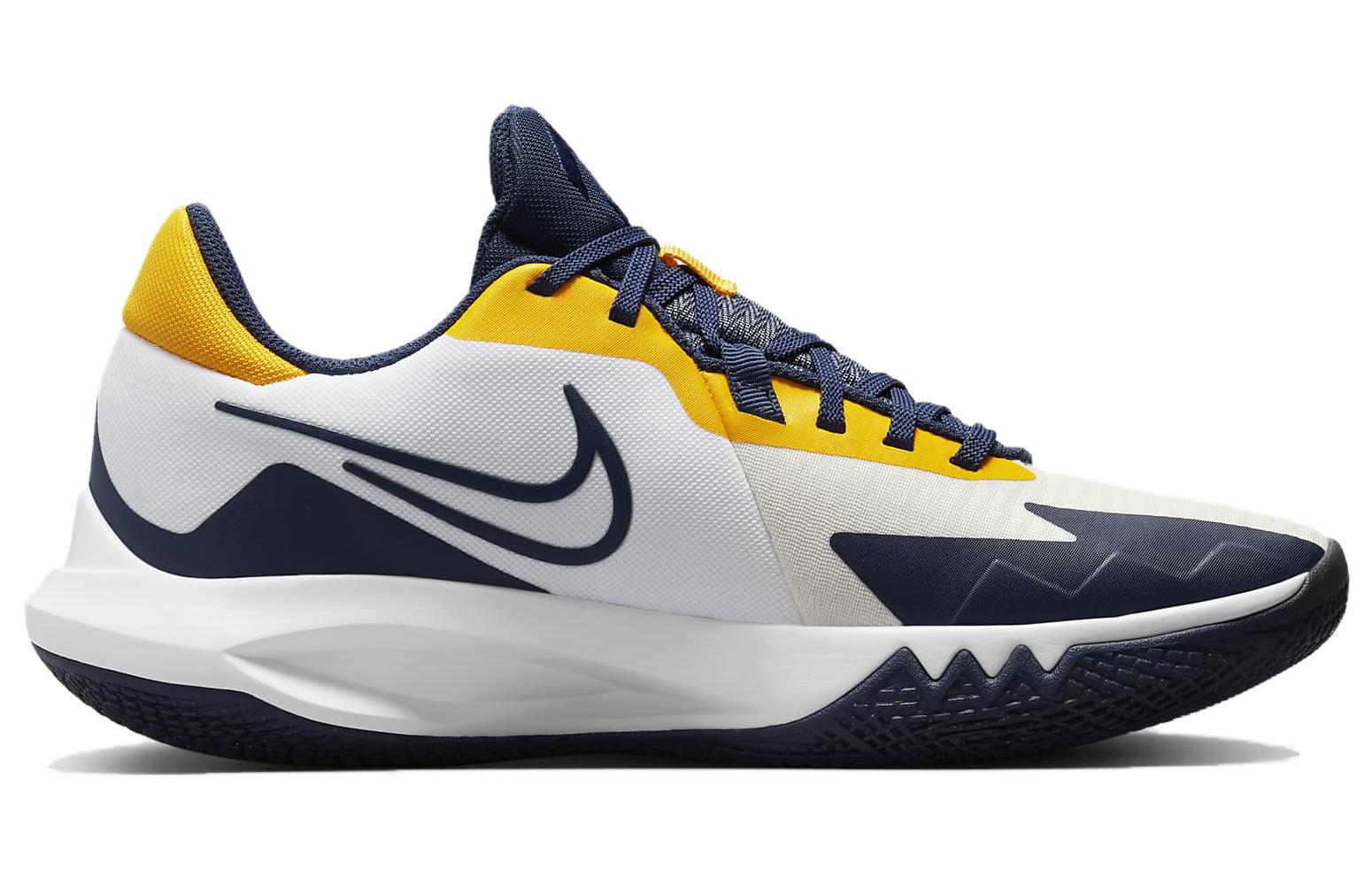 Nike Precision 6 'White Midnight Navy Gold'
