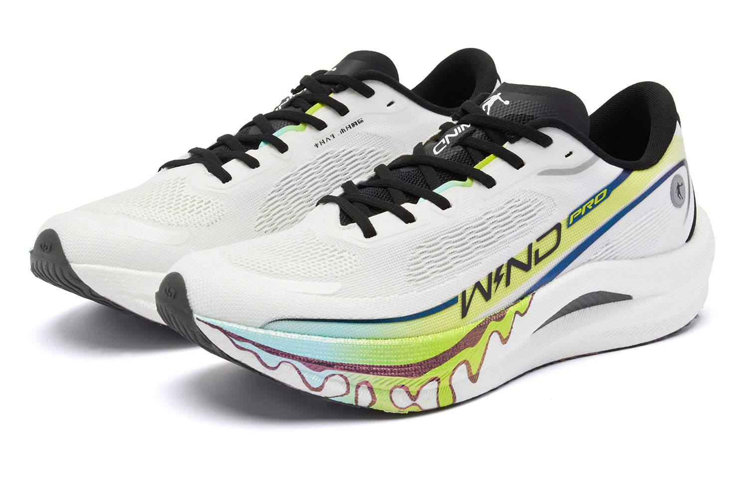 QIAODAN Wind-Running 2.0 PRO Running Shoes 'Jordan White Lime Green'