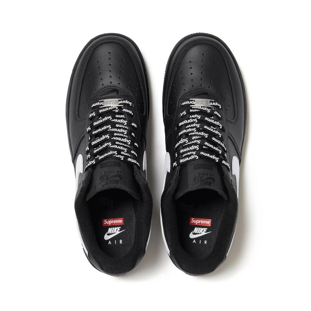 Nike x Supreme Air Force 1 'Black'