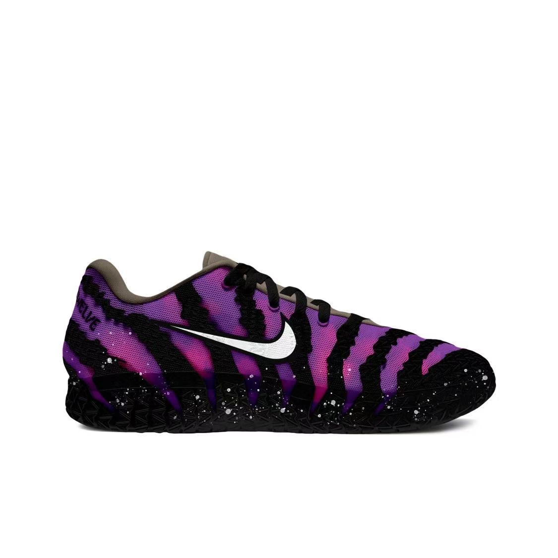 Nike Ja 3 'Purple Lightning' [Customized]