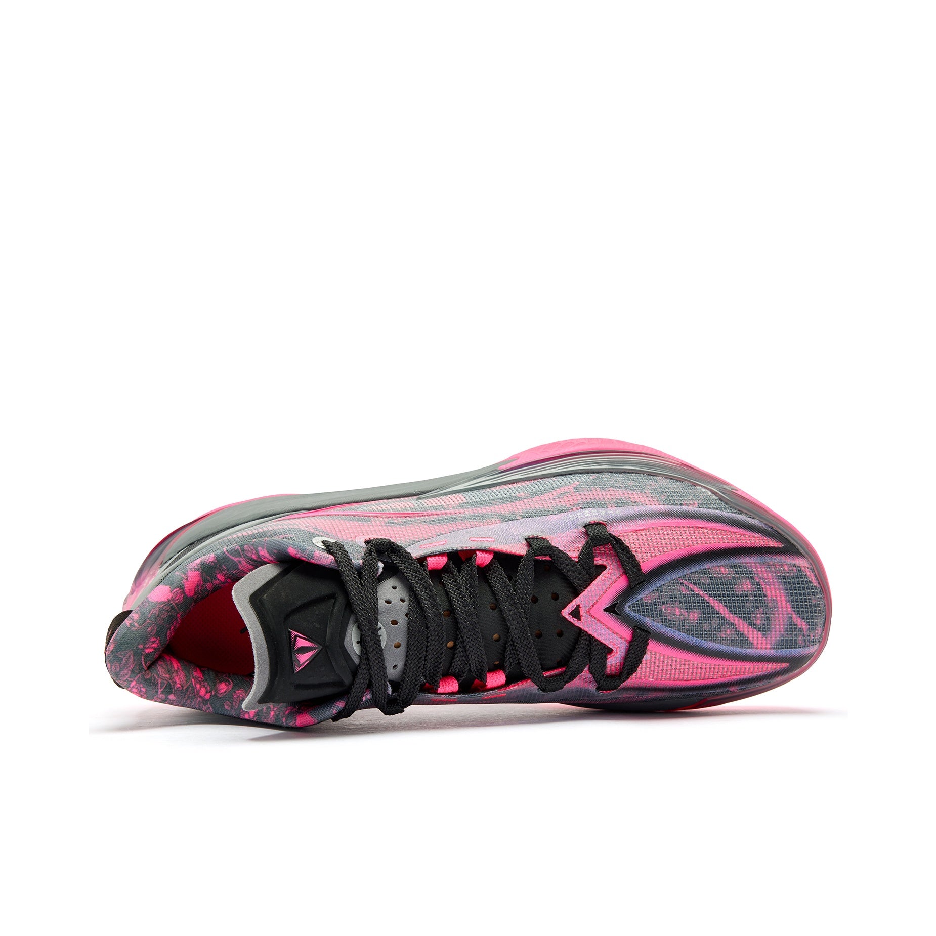 QIAODAN Venom Fangs 3.5 'Coal Gray Neon Pink'