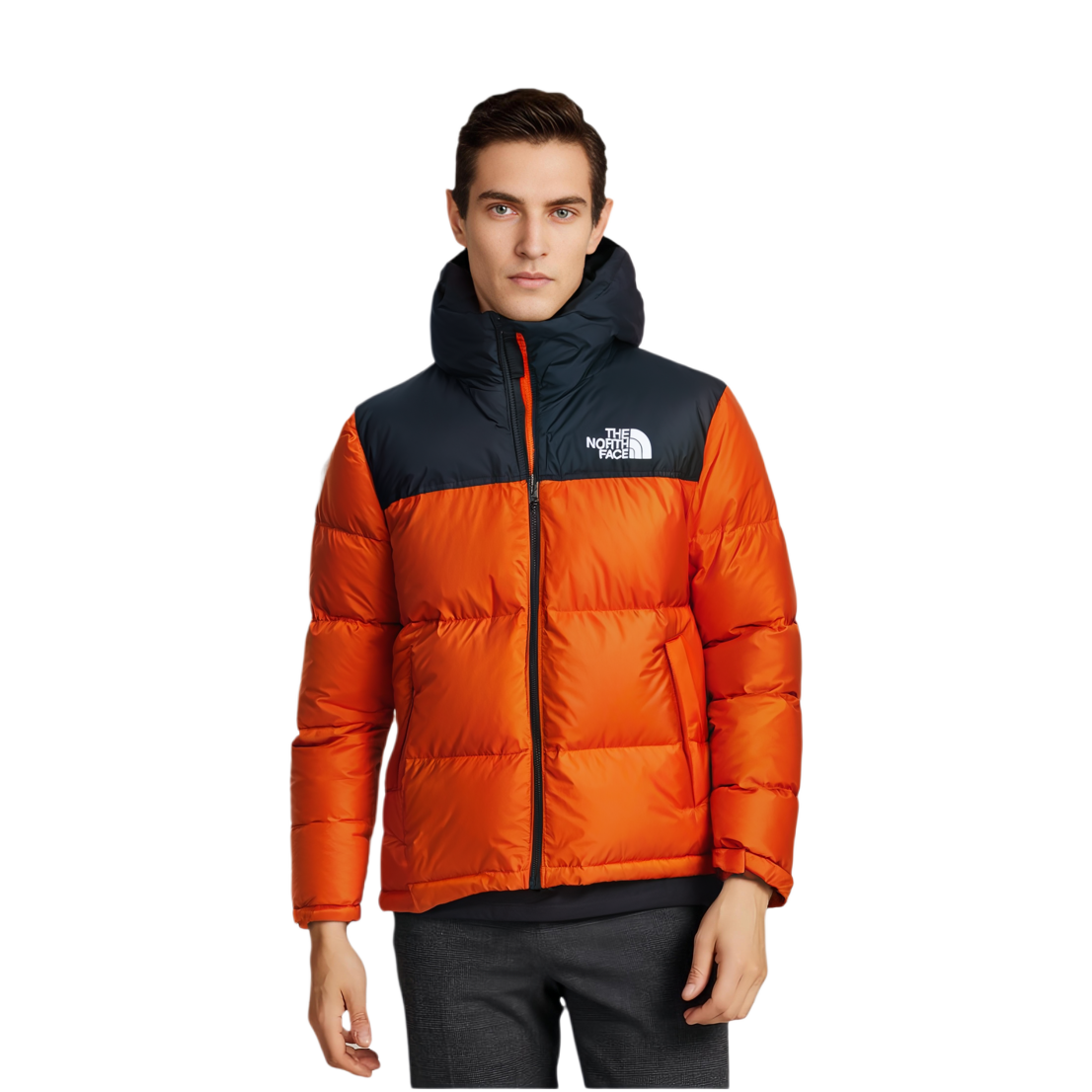 THE NORTH FACE 1996 Collection Down Jacket Unisex Orange