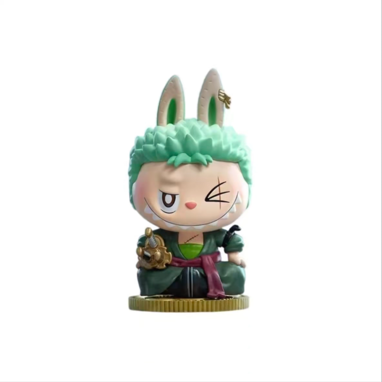 POPMART ワンピース LABUBU 4箱セット Authentic) POPMART LABUBU THE MONSTERS × One Piece Series